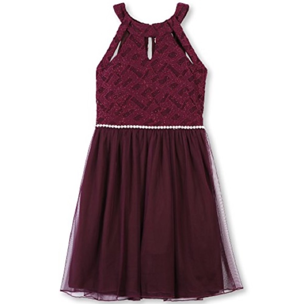 Maroon Formal Dress